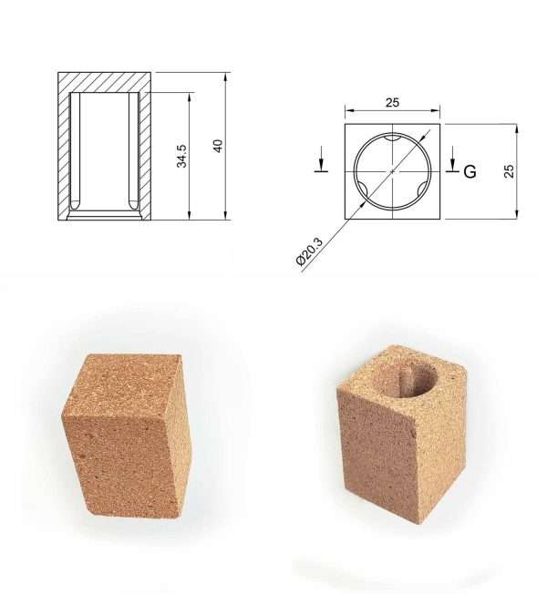 proveedor tapones de corcho para frascos